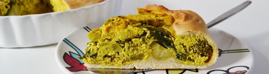 Vegan quiche recept