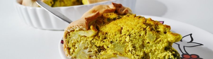 Vegan quiche recept