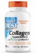 Doctor's Best - Collagen Types 1 & 3 poeder - 180 Capsules - 1000Mg