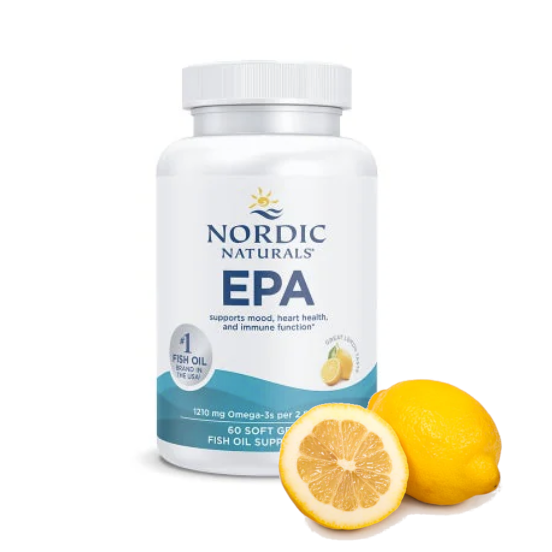 EPA Omega-3 - Lemon 1210 mg - 60 Softgels - Nordic Natural's