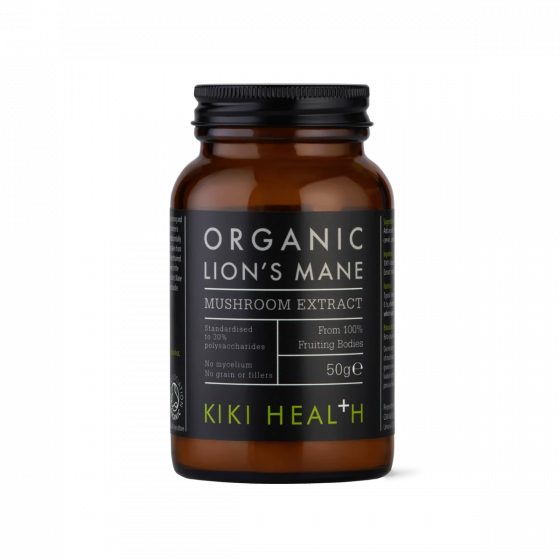Kiki Health - Organic Lion's Mane Extract  - 50 gram - OPRUIMING 