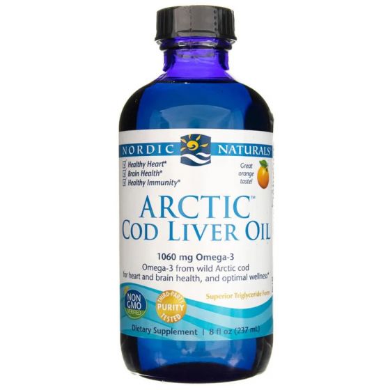 Nordic Naturals - Arctic Cod Liver Oil - 1060mg - Orange - 237 ml