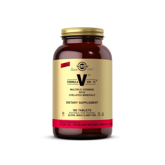 Solgar Formula V VM-75 180 tabletten