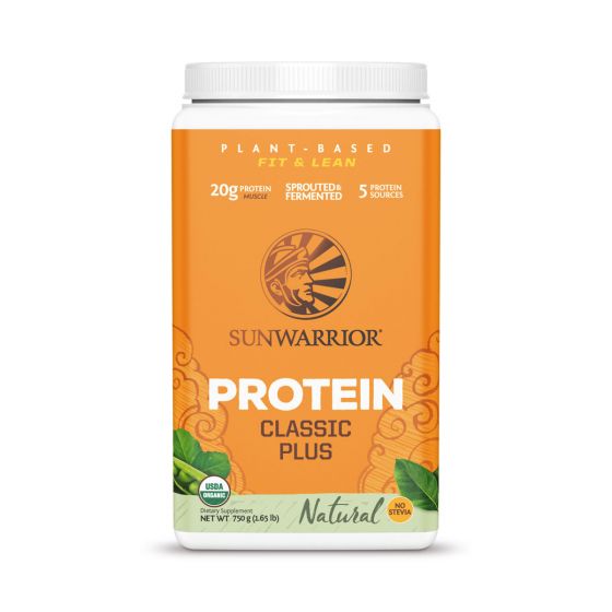 Sunwarrior - Classic Plus Biologische Proteine - Naturel - 750 g