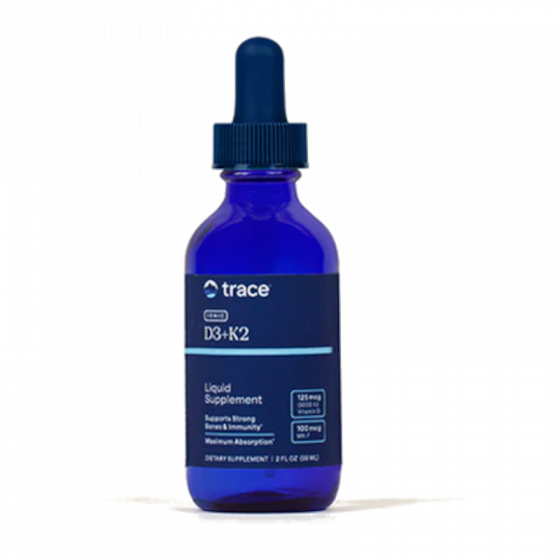 Trace Minerals - Ionic D3 + K2 - 59 ml