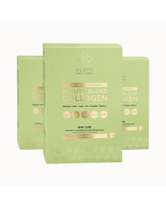 Plent Beauty Blend - Collageen - Kiwi Lime 4x30 sachets - 2+1 Gratis