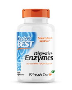 Doctor's Best - Digestive Enzymes - 90 v-caps