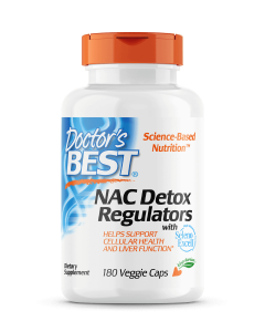 Doctor's Best - NAC Detox Regulators - 180 veggie caps