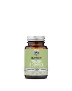 Plantforce – Vegan B-Complex – 60 Capsules | Volledig spectrum B-vitamines uit plantaardige bron
