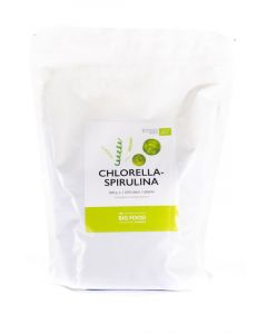 Big Food - Chlorella Spirulina - 1kg / 2000 tabletten (500mg) - Bio