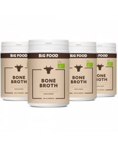 Big Food - Bio Beef Bone Broth - 3 +1  - Voordeelpakket Aanbieding