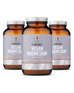 Plantforce - Vegan Magnesium Passion Fruit - 150g Ionic Powder - Voordeelpakket Aanbieding