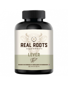 Real Roots - Rinderlever - 180 Caps - 500mg
