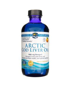 Nordic Naturals - Arctic Cod Liver Oil - 1060mg - Orange - 237 ml