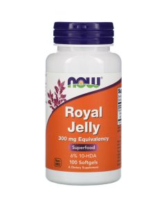 Now Foods, Royal Jelly, 300 mg, 100 Softgels