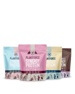 plantforce synergy protein bundle deal all flavors 4x 400g