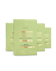 Plent Beauty Blend - Collageen - Kiwi Lime 4x30 sachets - 3+1 Gratis