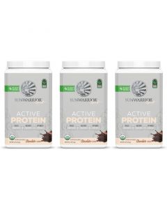 Sunwarrior - Active Protein - Chocolate - 3 x 1 KG