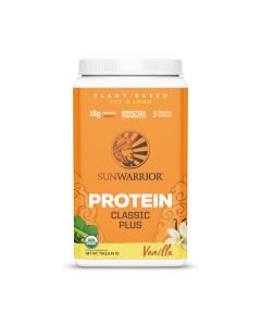 Sunwarrior - Classic Plus Biologische Proteine - Vanille - 750 g