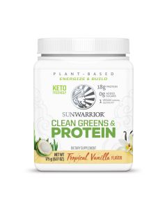 Sunwarrior - Clean Greens & Protein - Tropical Vanilla - 175 g