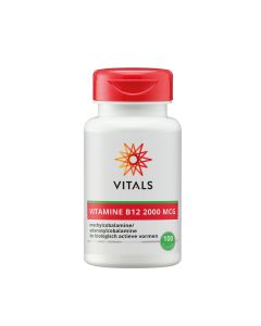 Vitals - Vitamine B12 - 100 Zuigtabletten (2000 mcg)