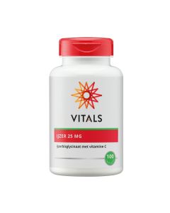 Vitals - IJzerbisglycinaat - 100 caps. (25mg)