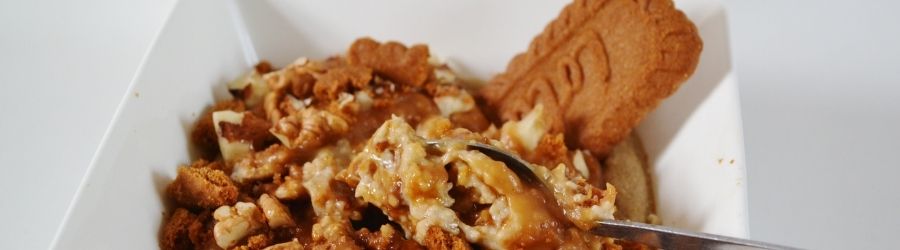 Vegan speculoos ontbijt recept