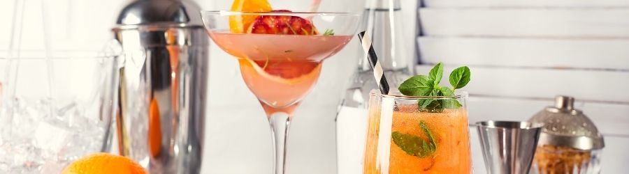 ginger cocktail met kombucha en wodka