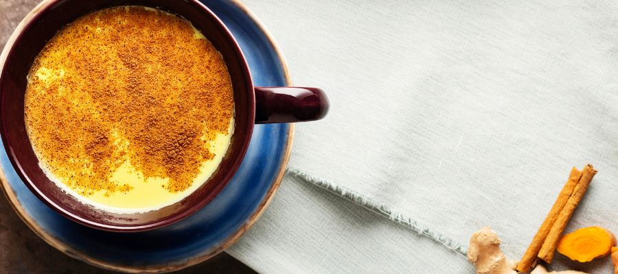 bone broth recept golden latte