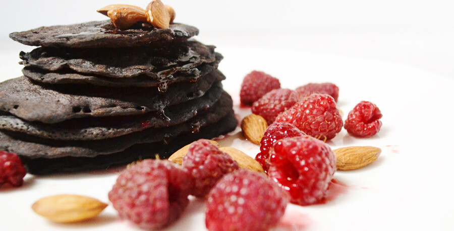 recept vegan acai pannenkoek