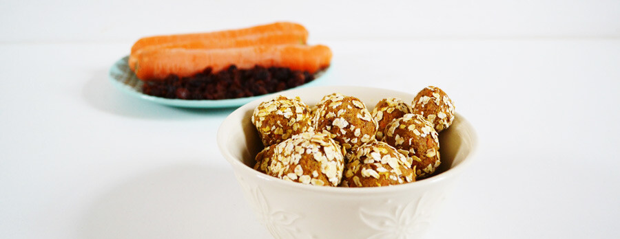 recept vegan raw carrot balls 