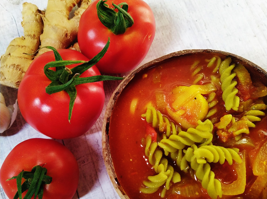 recept vegan tomatensoep