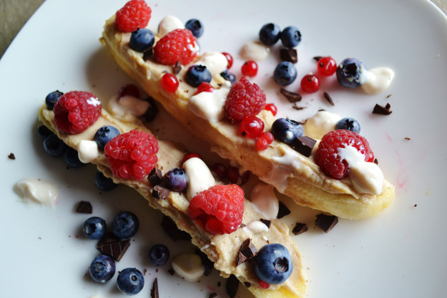 vegan bananensplit recept